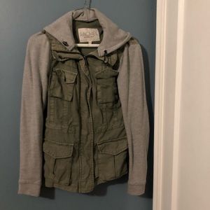 Rachel Roy Military-Style Hoodie